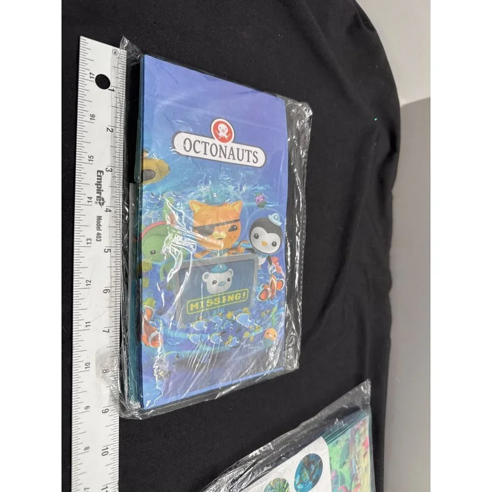 2 Sets of 12 Octonauts Party Favor Candy Gift Bags With Stickers